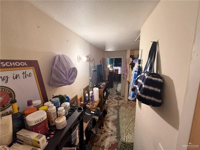 a room with furniture and a window