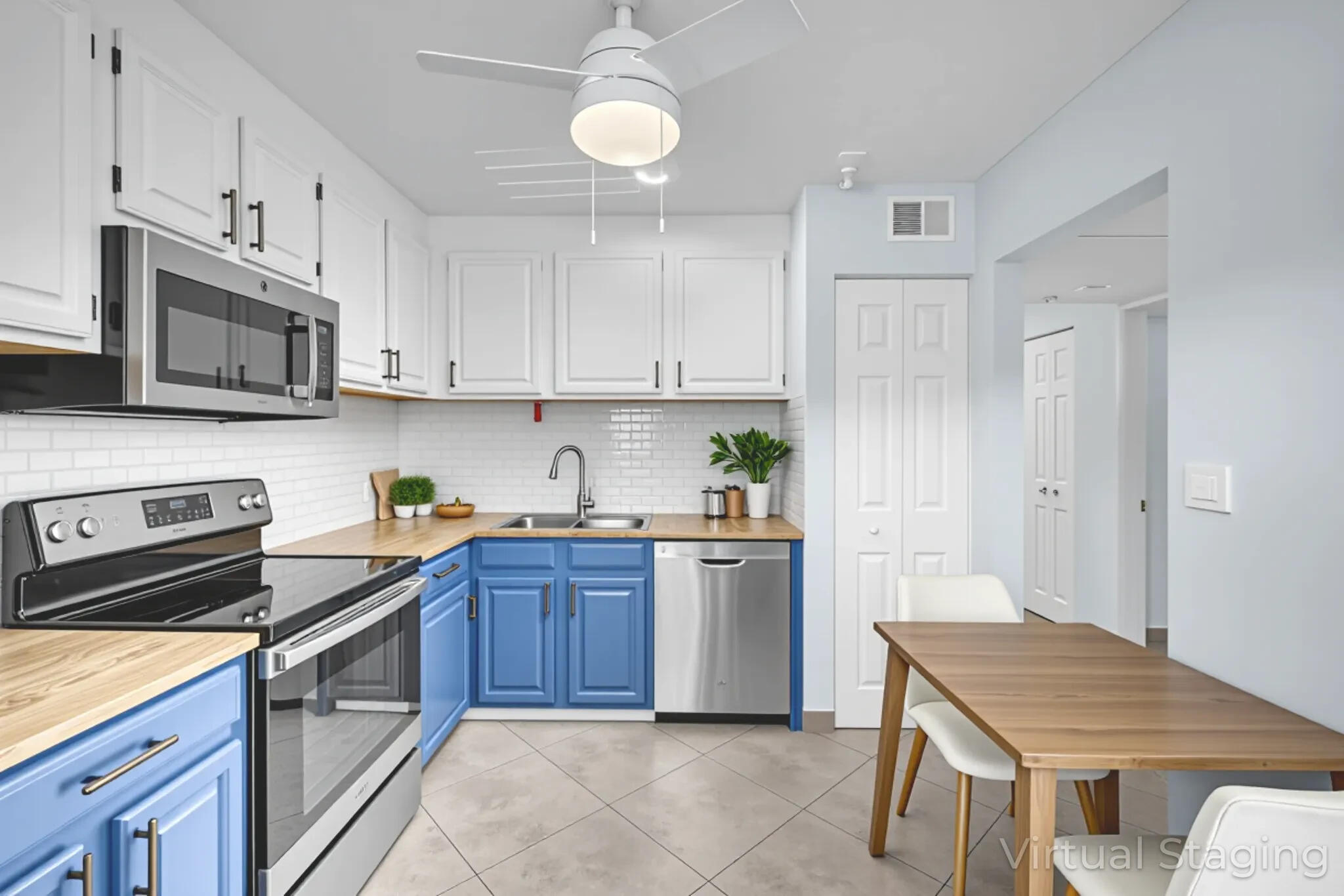 8826 West McNab Road, Unit 201 Tamarac, FL 33321 - Photo 5 of 31 Kitchen - Virtually Staged