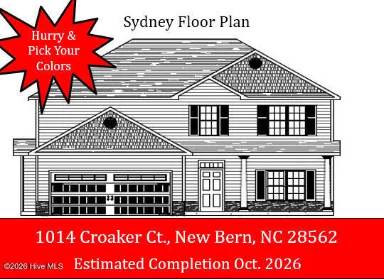 $358,000 | 1014 Croaker Court, New Bern, NC 28562