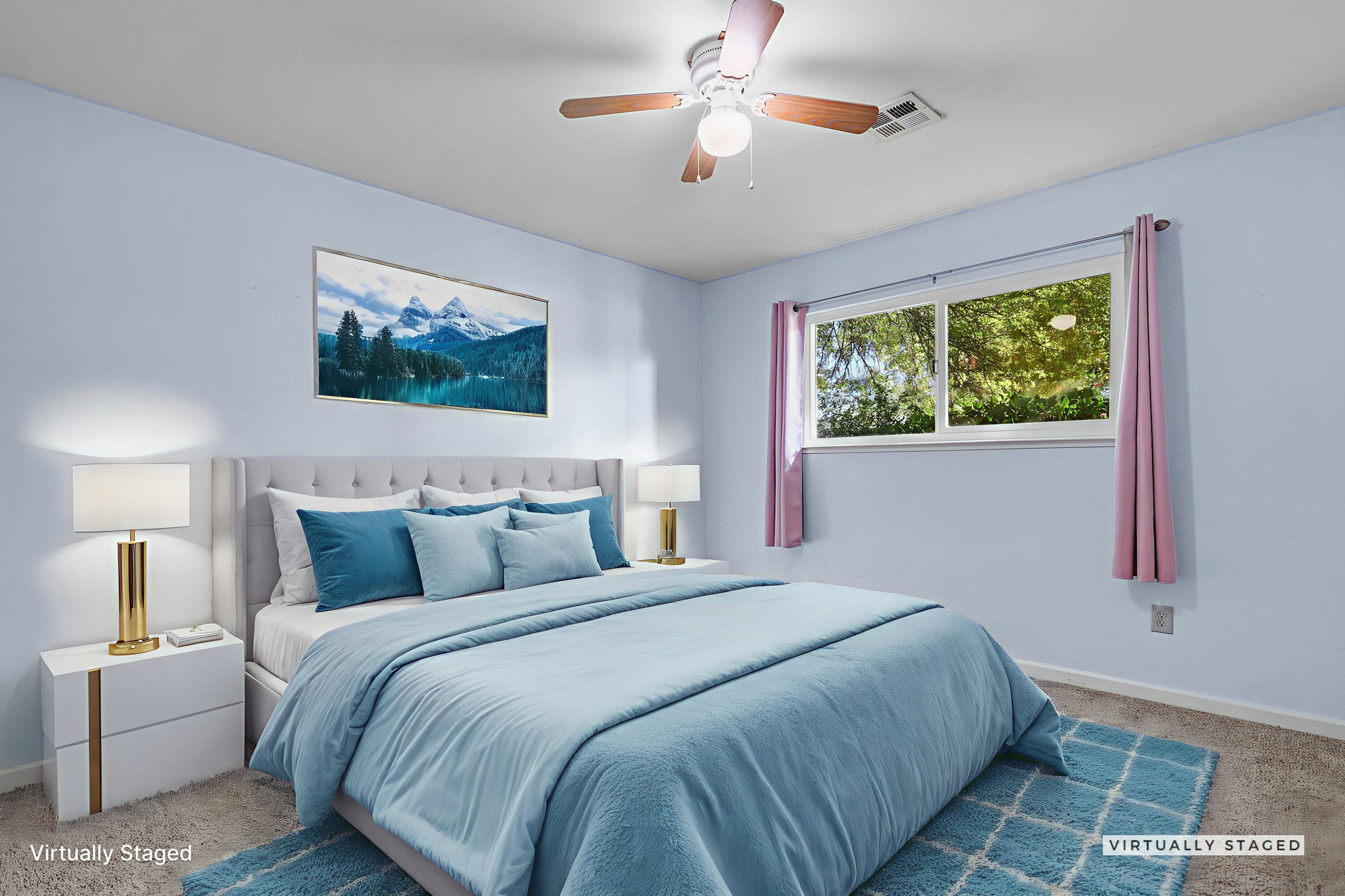 4218 Jane Street Redding, CA 96002 - Photo 23 of 50 a bedroom with bed and window