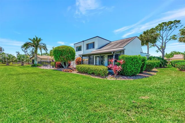a view of a bench in a park