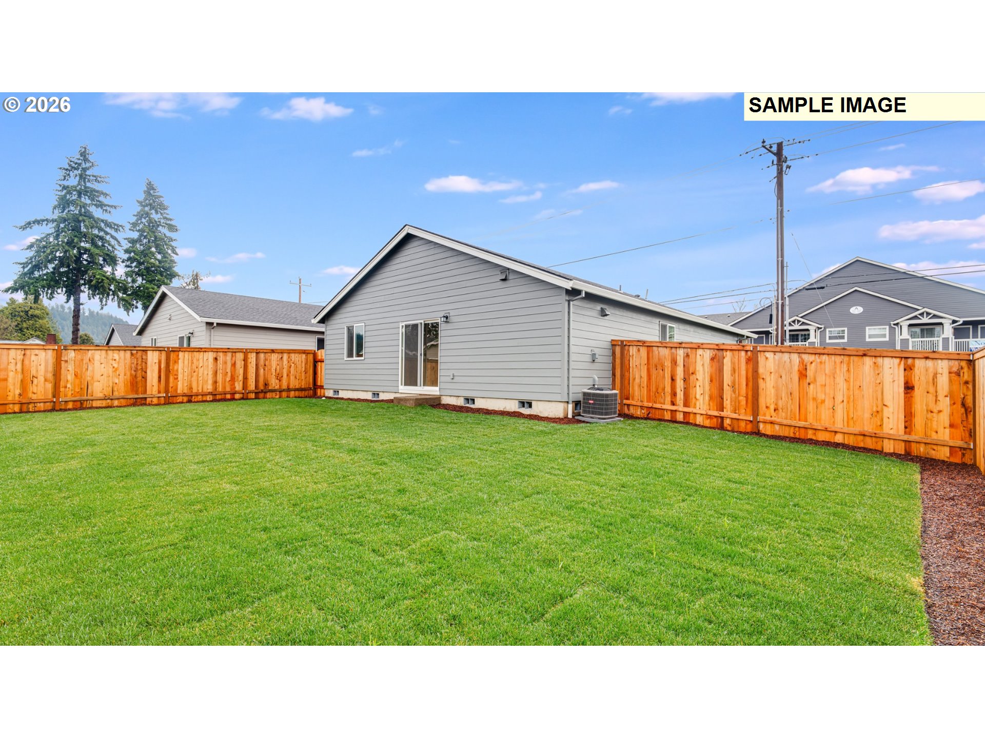 25249 Tanglewood Way Veneta, OR 97487 - Photo 17 of 17 a black and white photo of a house