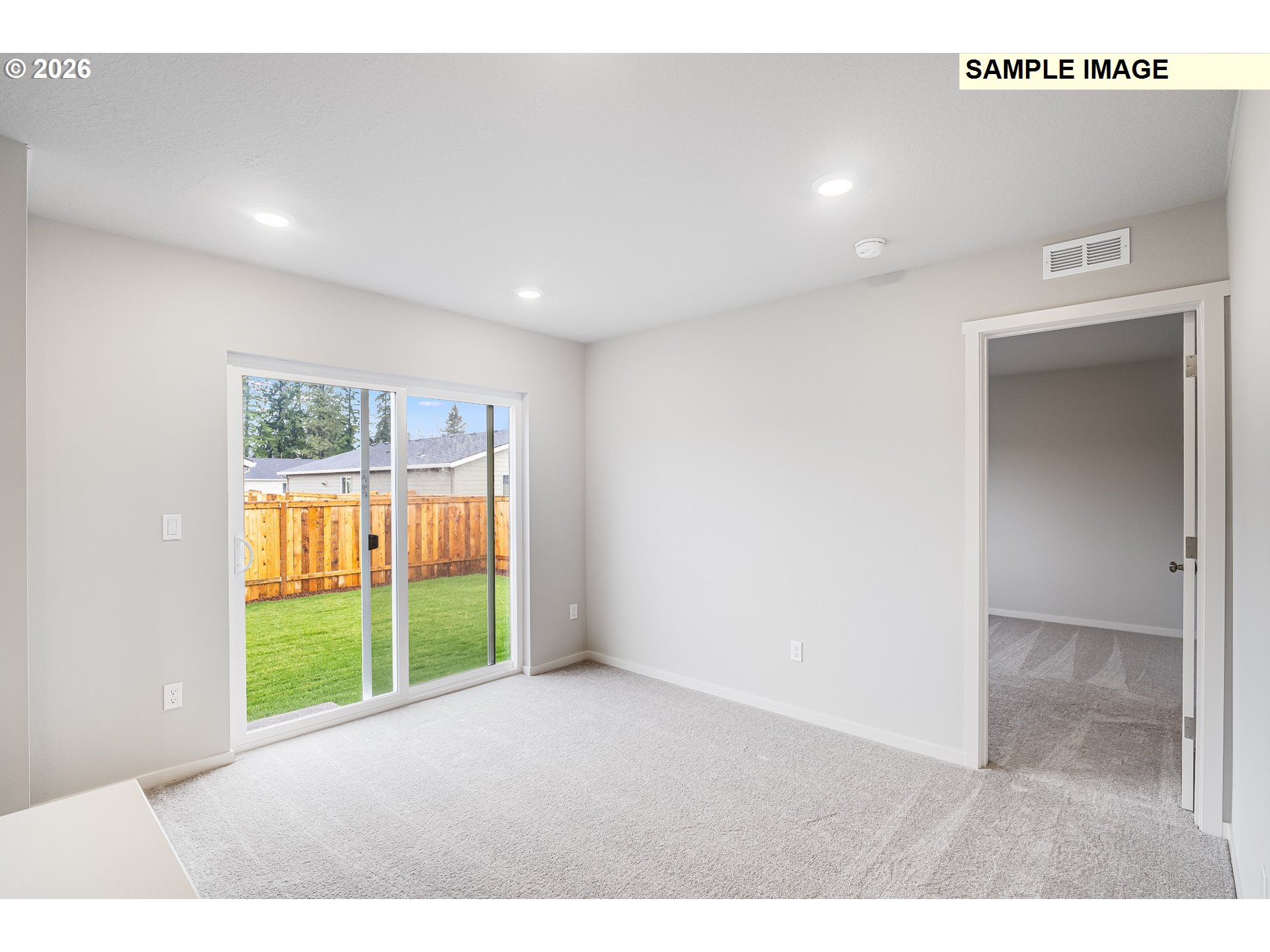 25249 Tanglewood Way Veneta, OR 97487 - Photo 8 of 17 a view of an empty room with a window