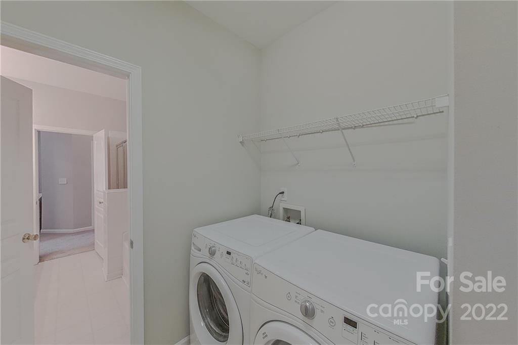 3106 Tanzanite Circle Fort Mill, SC 29708 - Photo 23 of 36 a utility room with dryer and washer