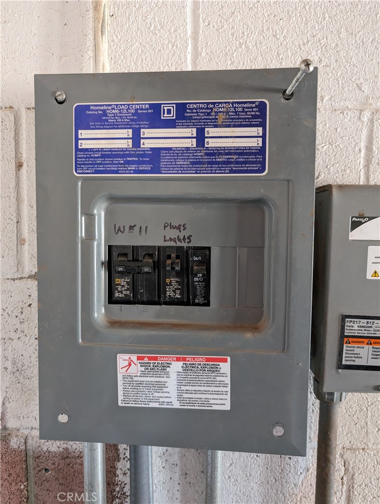 4254 Parker Road Twentynine Palms, CA 92277 - Photo 5 of 9 Well electric panel new