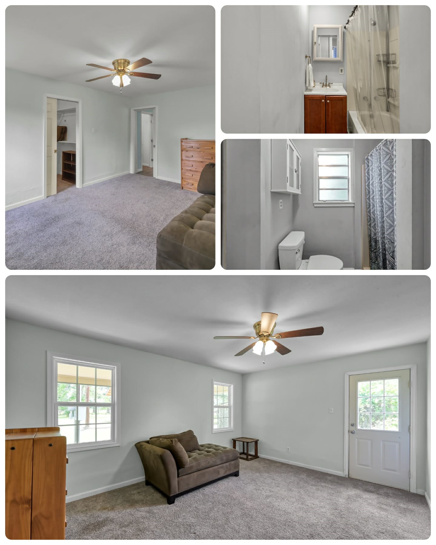 16892 Payne Road Conroe, TX 77302 - Photo 43 of 50 Guest House/Quarters Bedroom & Bathroom