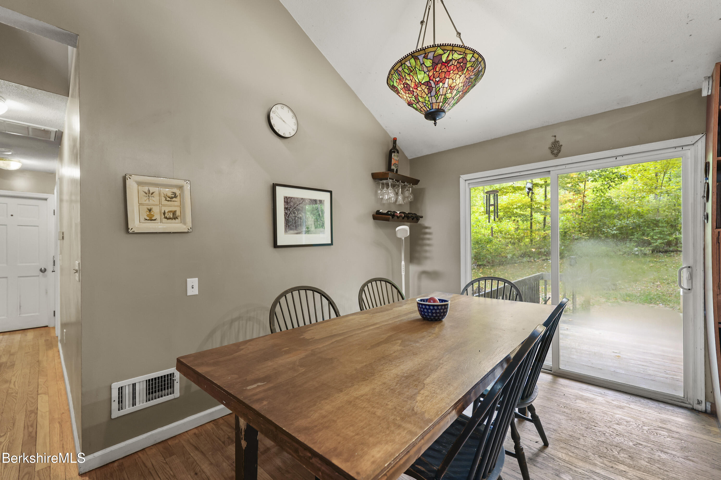 1592 County Road Sheffield, MA 01230 - Photo 11 of 32 a view of a dining room with furniture window and outside view