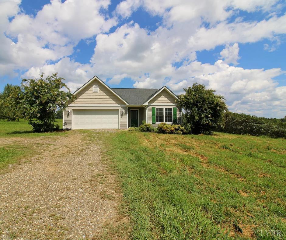 a view of house with garden