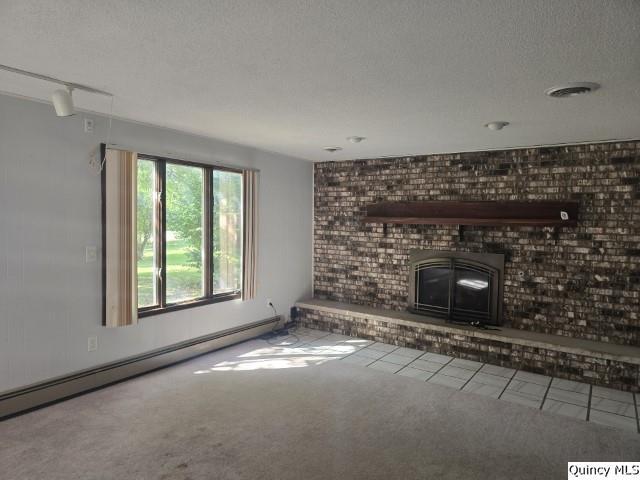 1797 East Co Road 1540 Carthage, IL 62321 - Photo 19 of 36 a view of empty room with a fireplace