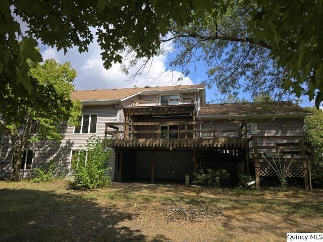 1797 East Co Road 1540 Carthage, IL 62321 - Photo 35 of 36 a view of a house with a balcony