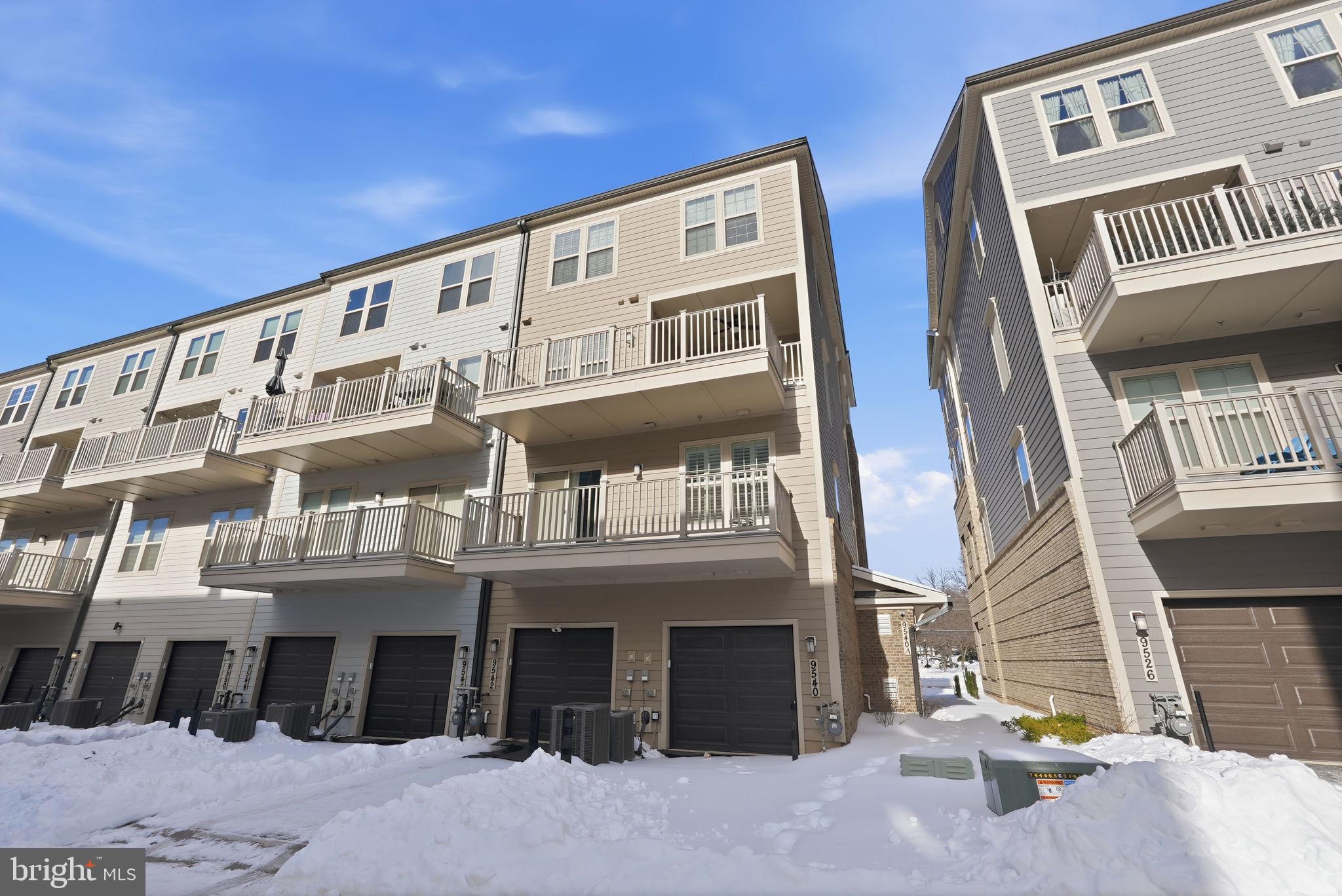 9540 Fields Road, Unit 9540 Gaithersburg, MD 20878 - Photo 24 of 30 Rear Entry Garage
