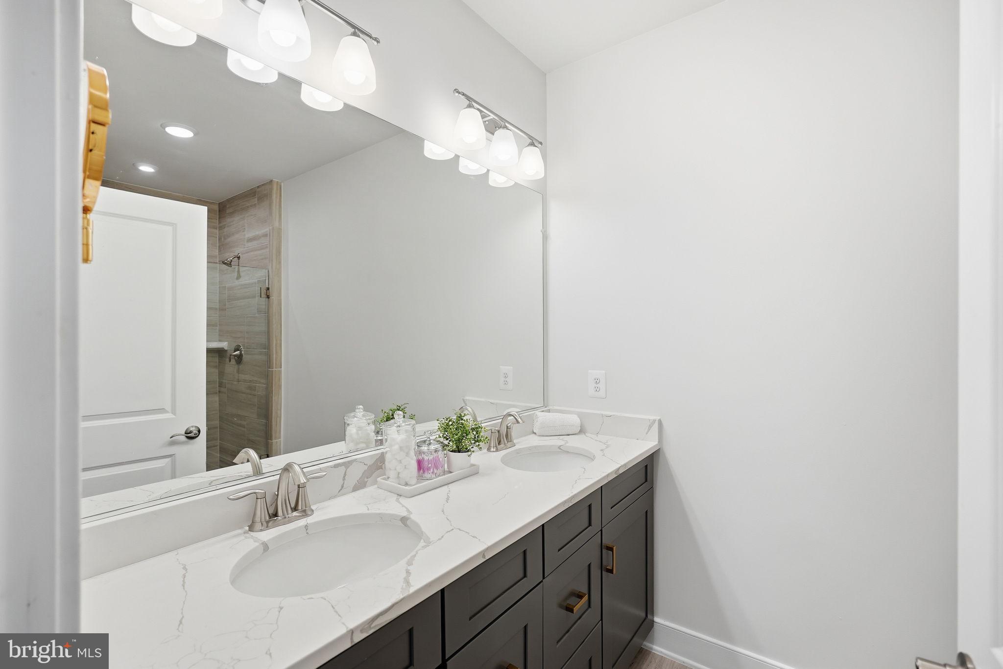 9540 Fields Road, Unit 9540 Gaithersburg, MD 20878 - Photo 10 of 30 Primary Bathroom w/Dual Vanities & Separate Shower