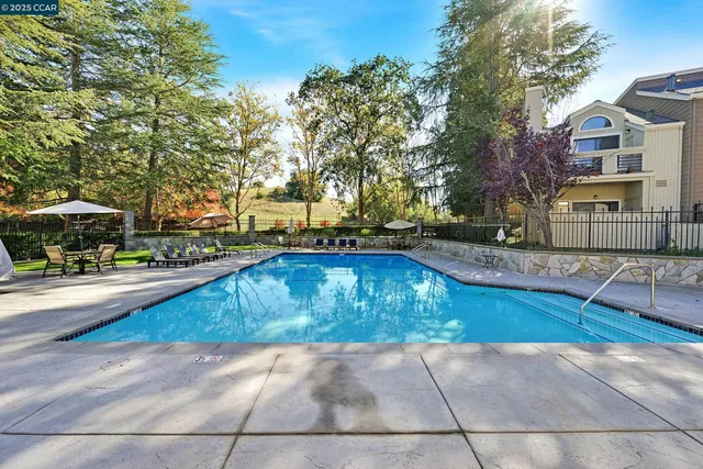a view of outdoor space yard swimming pool and patio