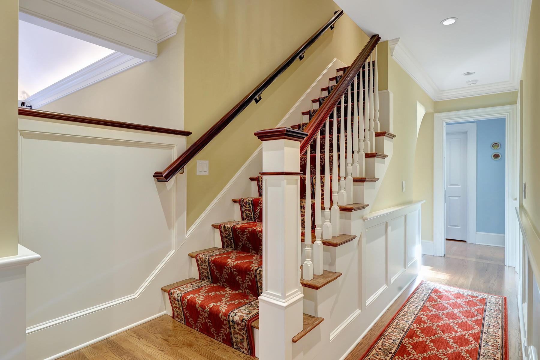 125 Greensward Road Mashpee, MA 02649 - Photo 44 of 60 a view of entryway and hall with wooden floor