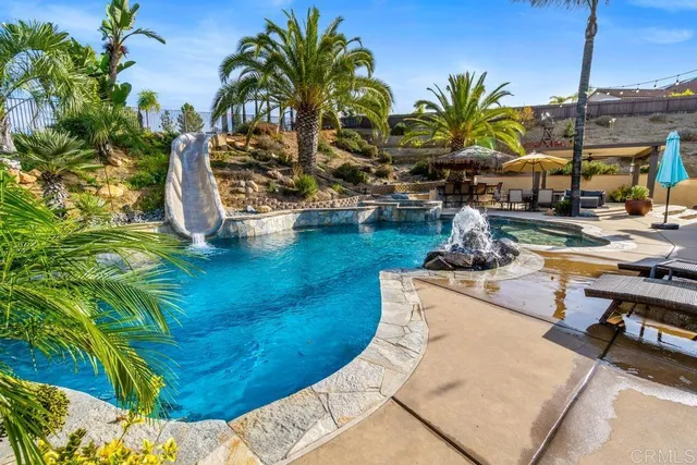 a living room with furniture windows and a potted plant