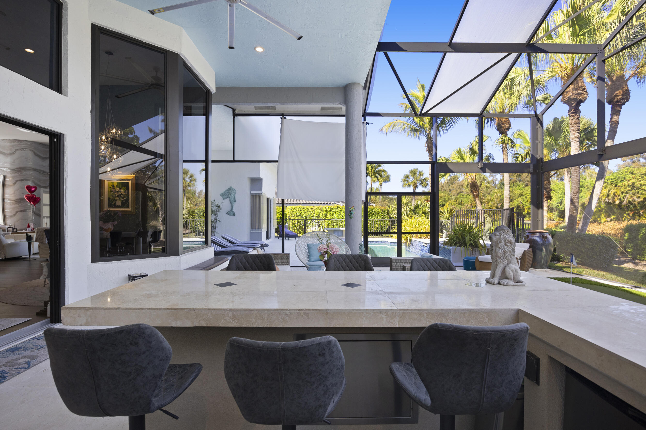 10522 Stonebridge Boulevard Boca Raton, FL 33498 - Photo 38 of 62 screened porch