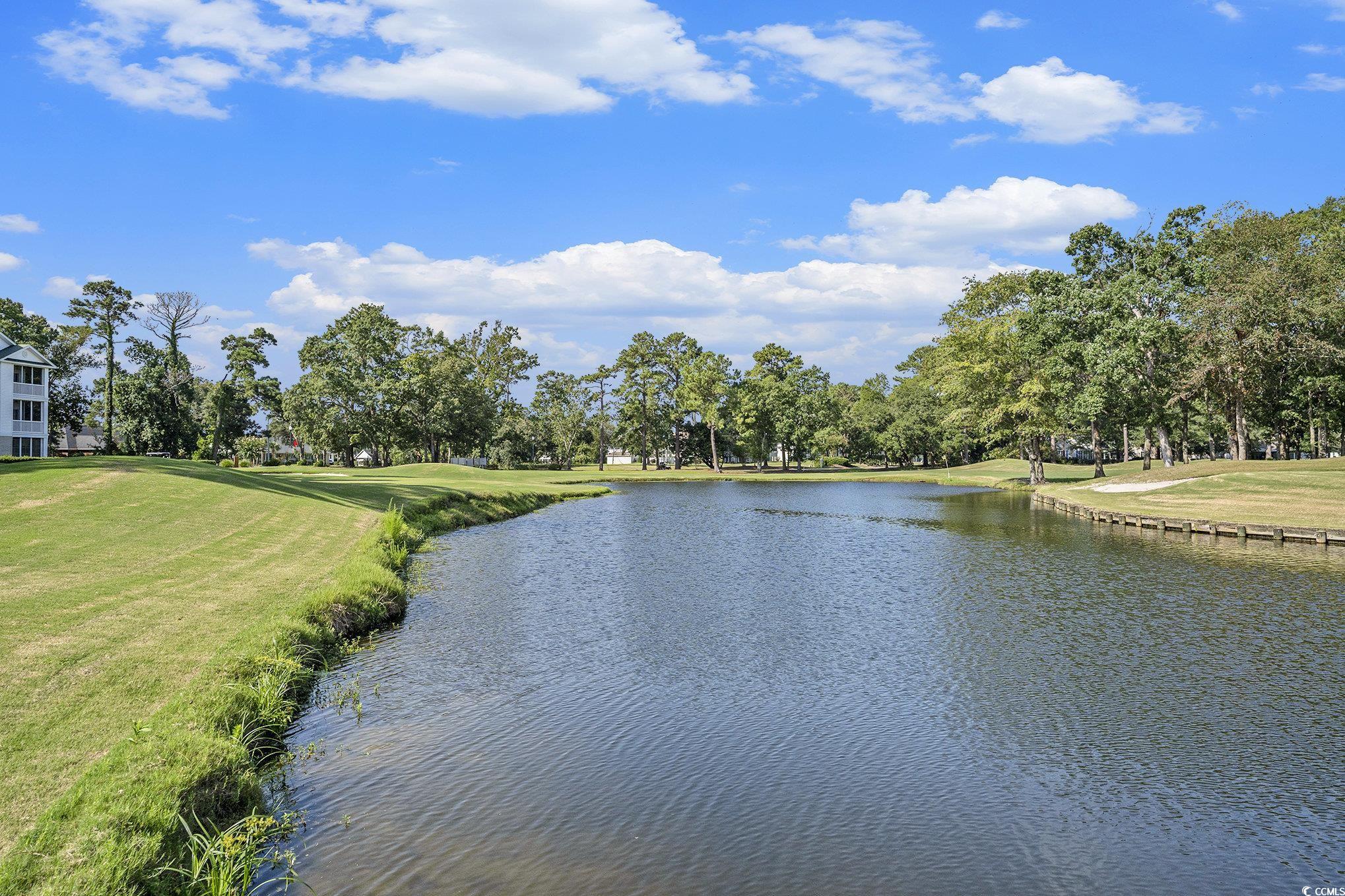 4459 Turtle Lane, Unit 3D Little River, SC 29566 - Photo 28 of 30 Water view featuring a local golf course and a tree filled landscape