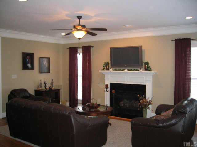 3545 Mt Prospect Circle Raleigh, NC 27614 - Photo 4 of 10 FAMILY ROOM WITH FIREPLACE AND PLASMA SCREEN HOOK UP OVER FIREPLACE Other
