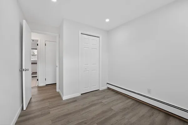 wooden floor in an empty room
