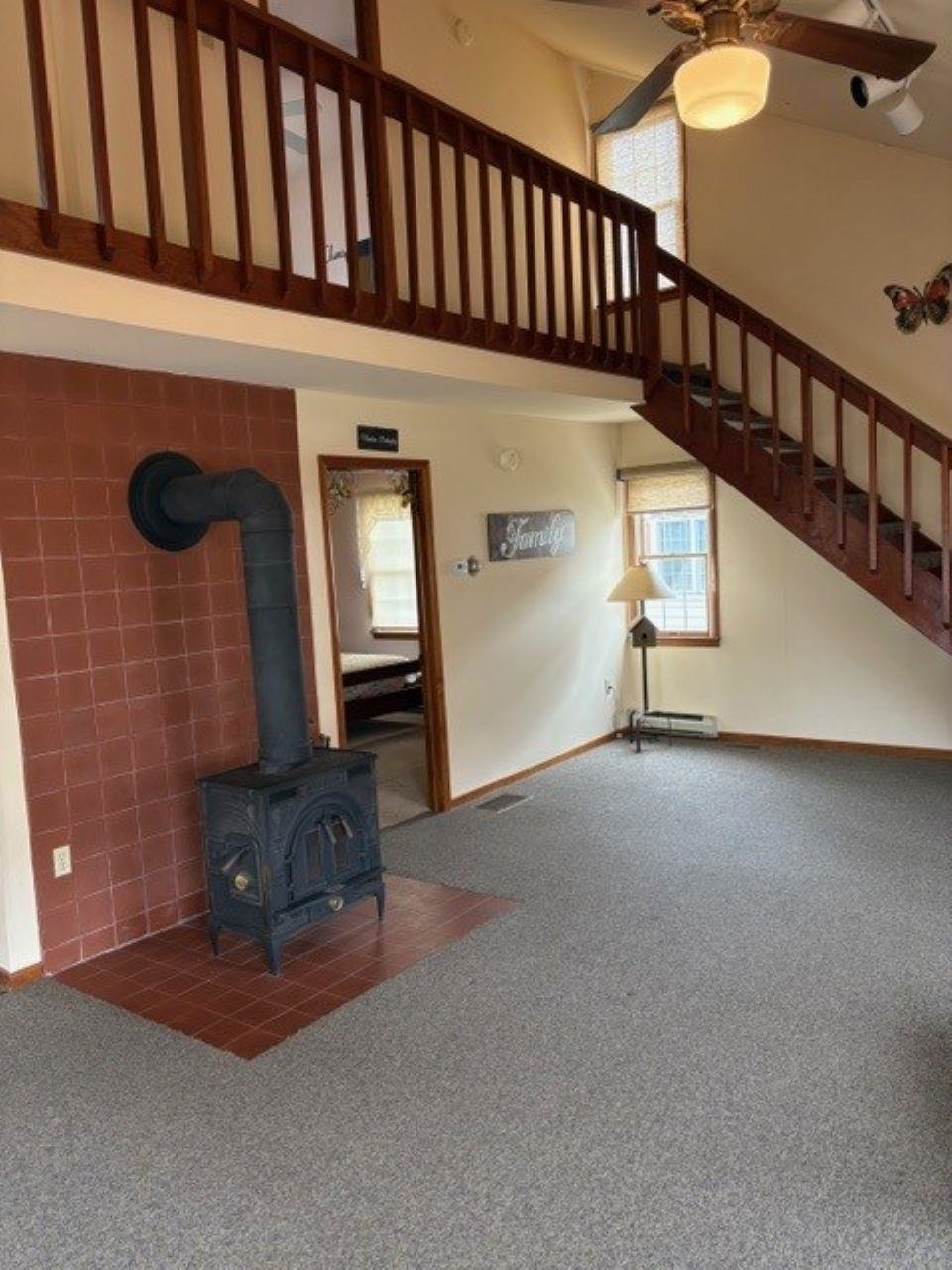 216 2nd Cape May, NJ 08204 - Photo 3 of 16 a view of staircase with white walls and a window