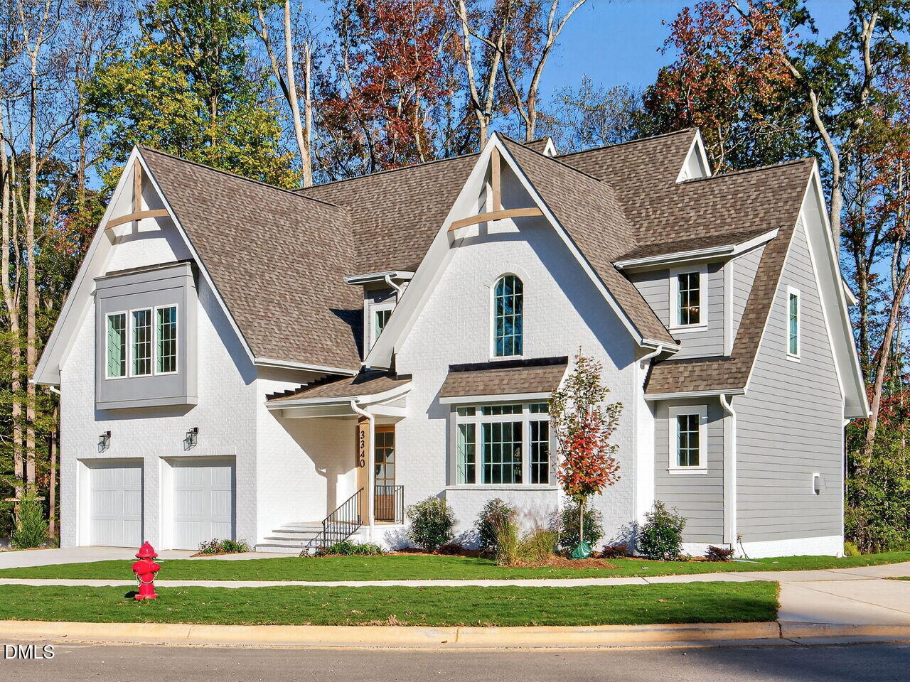 3340 Colby Chase Drive Apex, NC 27539 - Photo 2 of 80 a front view of a house with a yard