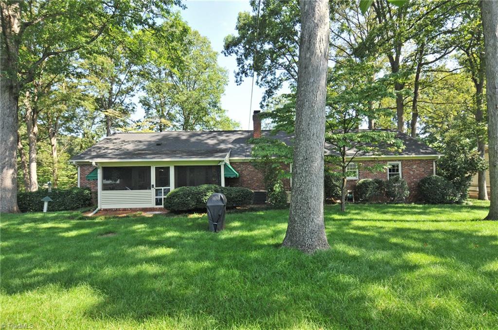 1040 Chester Road Winston-Salem, NC 27104 - Photo 18 of 21 Rear view of home.