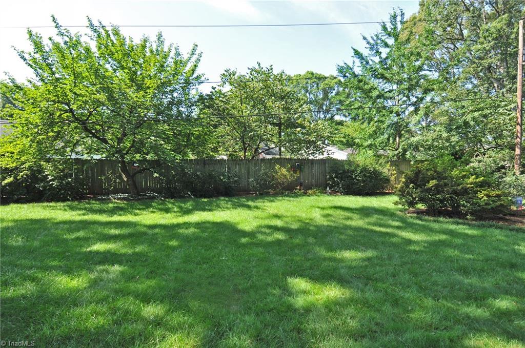1040 Chester Road Winston-Salem, NC 27104 - Photo 19 of 21 Lovely, level backyard.