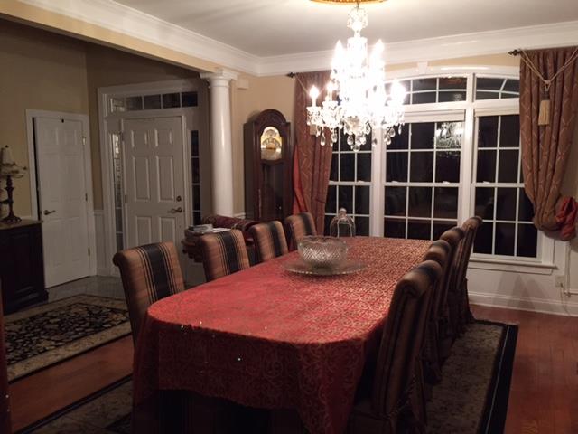 5885 Cane Ridge Road Antioch, TN 37013 - Photo 3 of 19 Dining room with Hardwood floors ** Chadelier does not stay