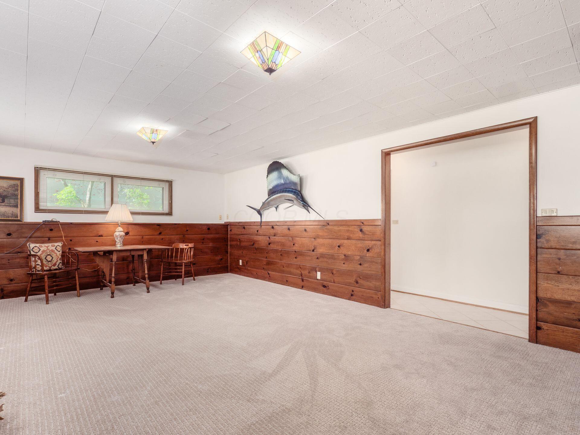 2252 Johnston Road Columbus, OH 43220 - Photo 38 of 50 Lower Level Family Room - 23'9" x 15'5"