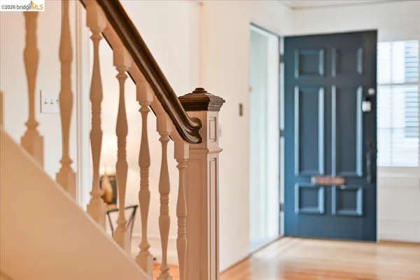 a view of an entryway