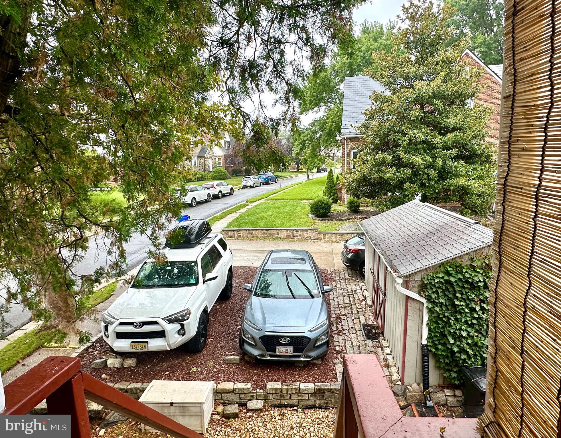 8000 Harford Road Parkville, MD 21234 - Photo 18 of 20 an aerial view of a house with a yard sitting area and barbeque oven