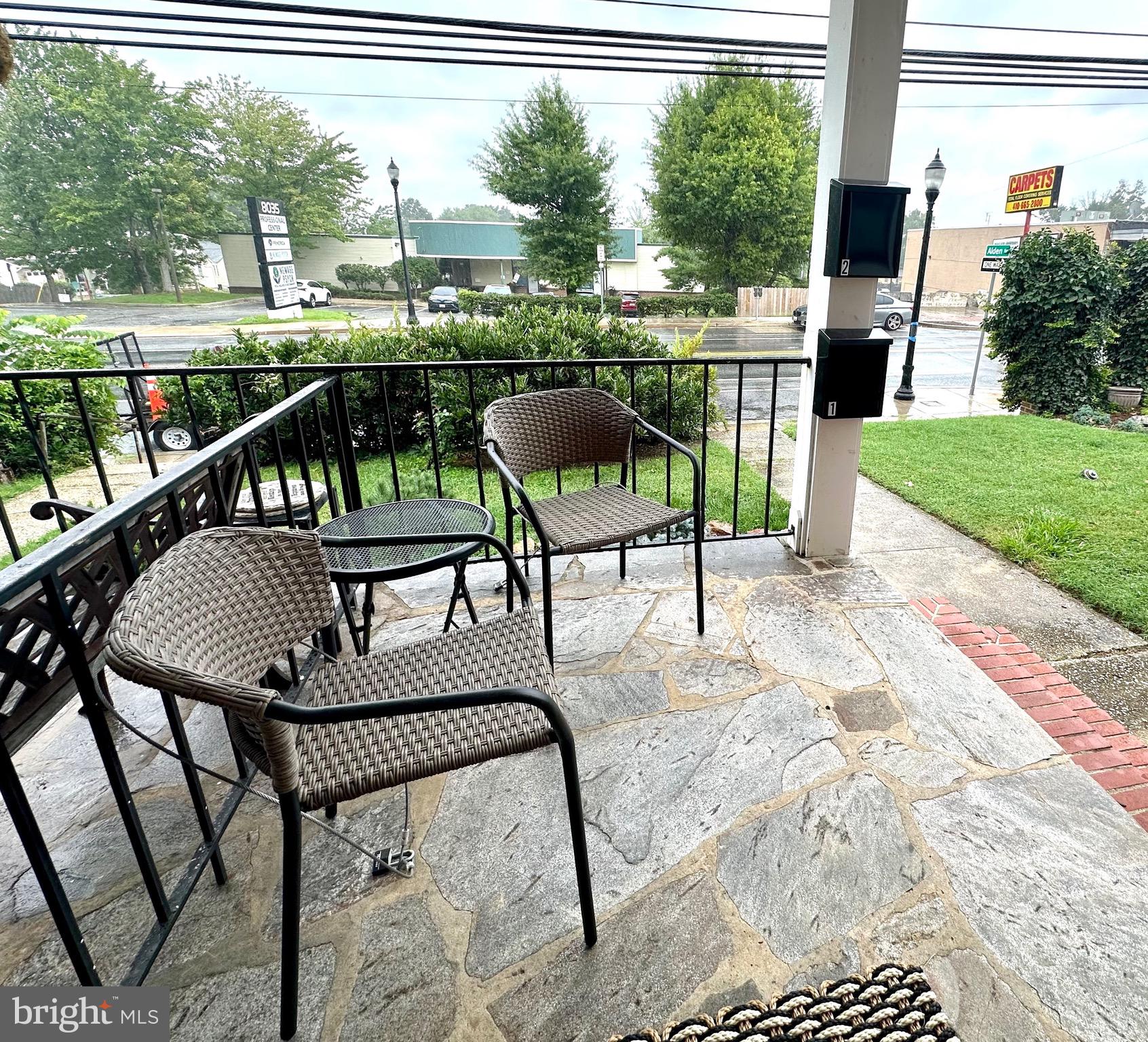 8000 Harford Road Parkville, MD 21234 - Photo 8 of 20 a view of balcony with furniture