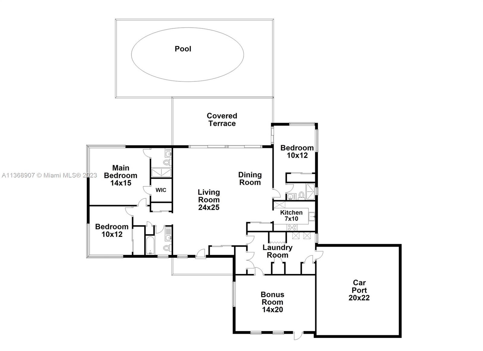 6970 Sunset Drive Miami, FL 33143 - Photo 17 of 30 a picture of a book and a bed