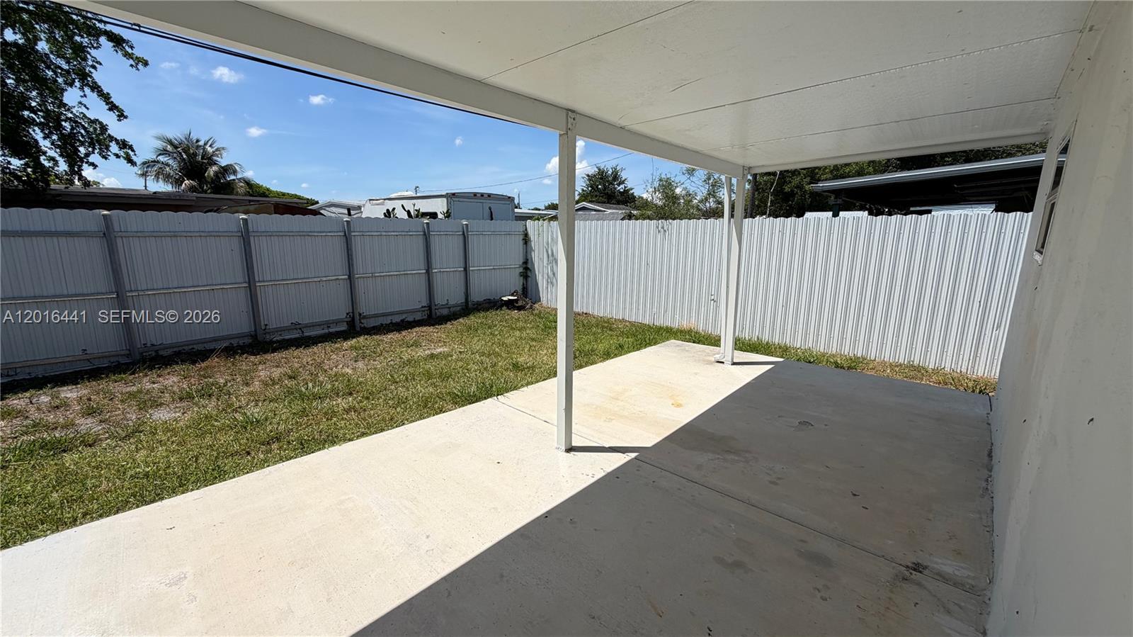2230 Service Road Opa-Locka, FL 33054 - Photo 18 of 25 a view of a backyard