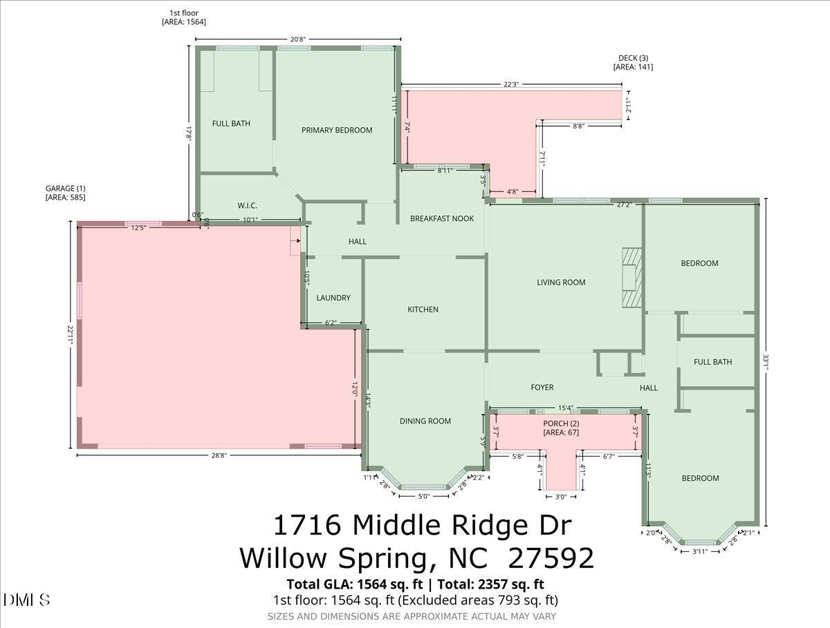 1716 Middle Ridge Drive Willow Spring, NC 27592 - Photo 40 of 41