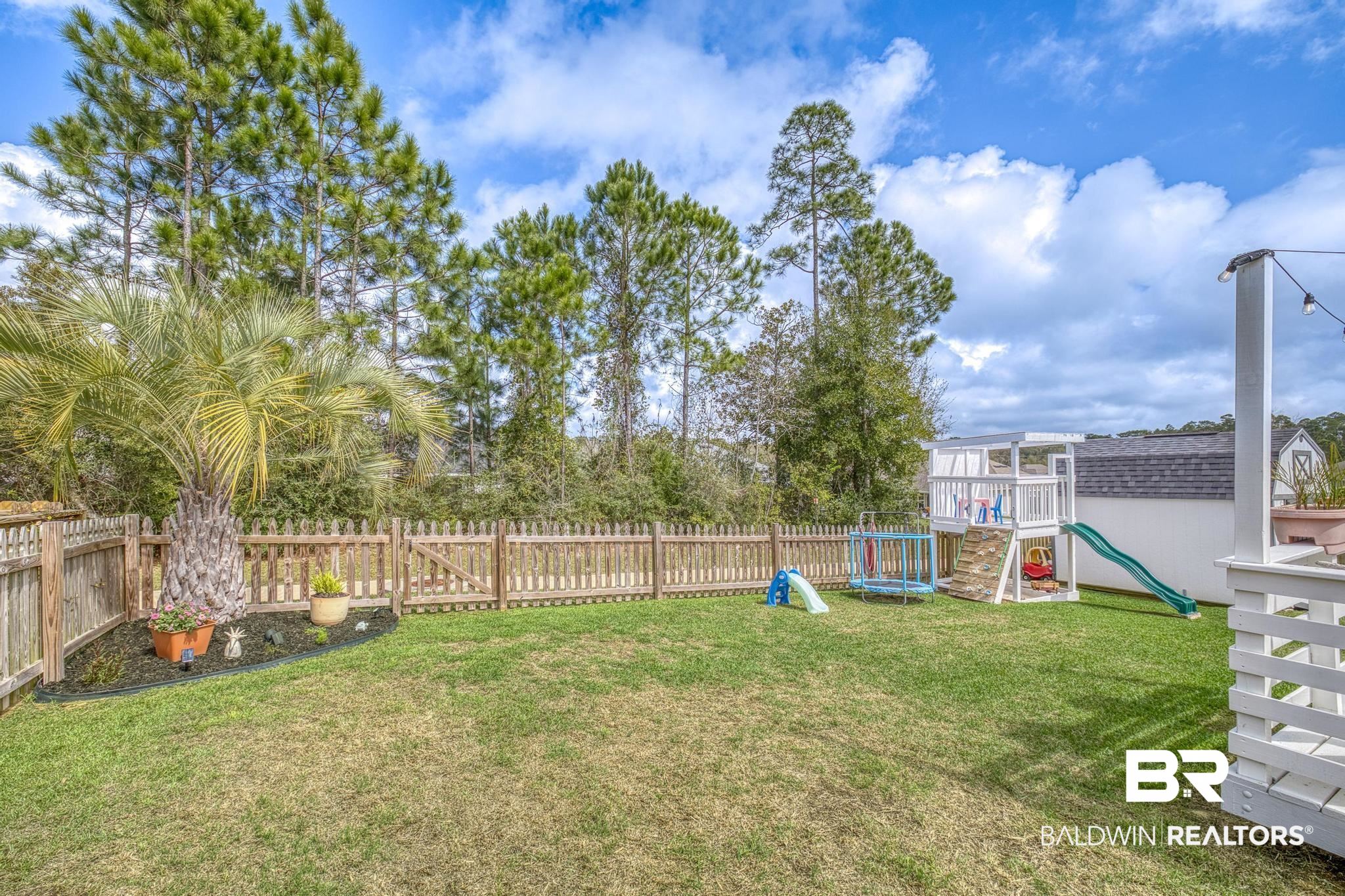 3078 Camino Real Loop Lillian, AL 36549 - Photo 26 of 51 Fenced backyard featuring a playground