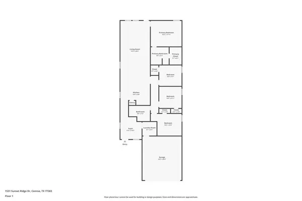 $1,650 | 1531 Sunset Ridge Drive, Conroe, TX 77306