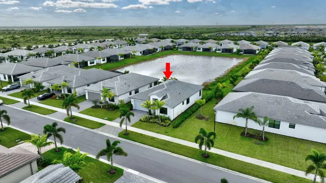 an aerial view of tennis court