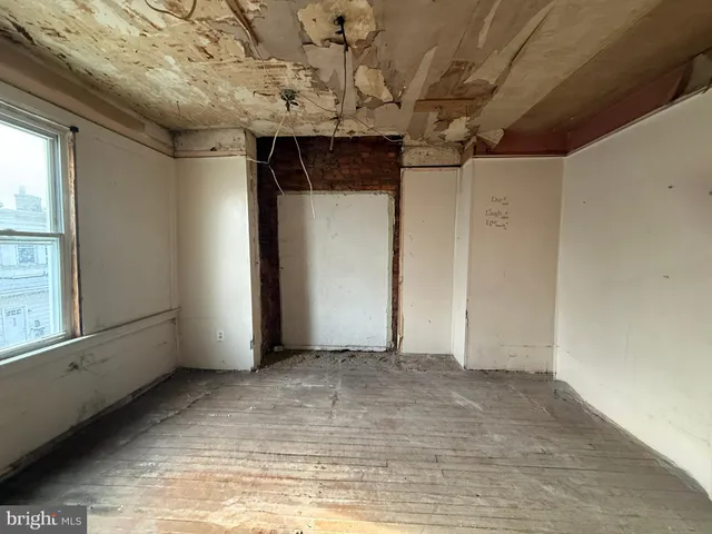 a view of a room with window