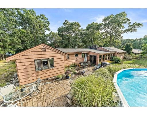 134 Summit Road Abington, MA 02351 - Photo 20 of 22 a aerial view of a house with a yard