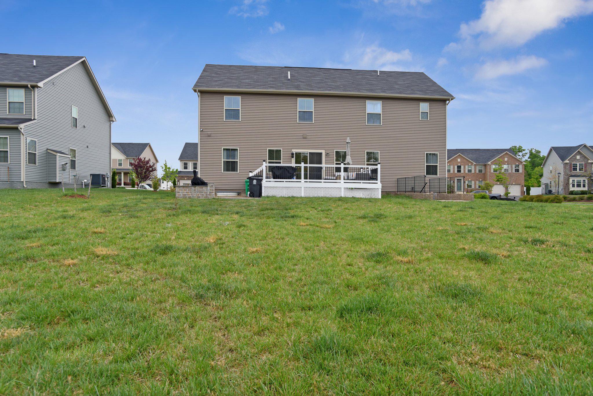 3917 Emory Ridge Road Brandywine, MD 20613 - Photo 55 of 60 Large flat yard that backs to pond/wooded area