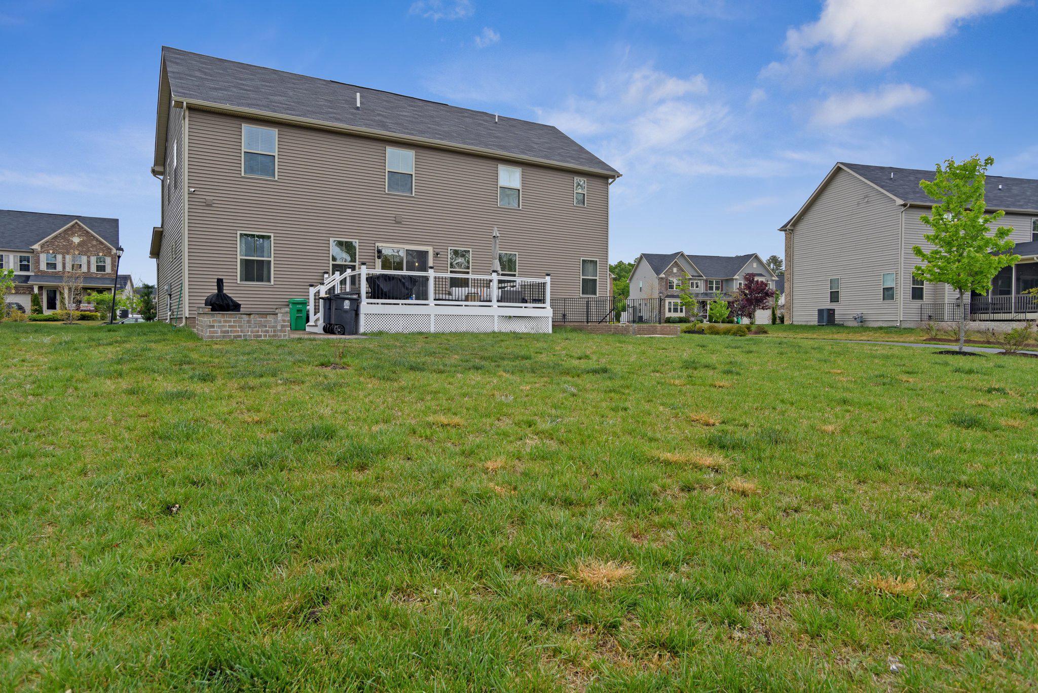 3917 Emory Ridge Road Brandywine, MD 20613 - Photo 56 of 60 Large flat yard that backs to pond/wooded area