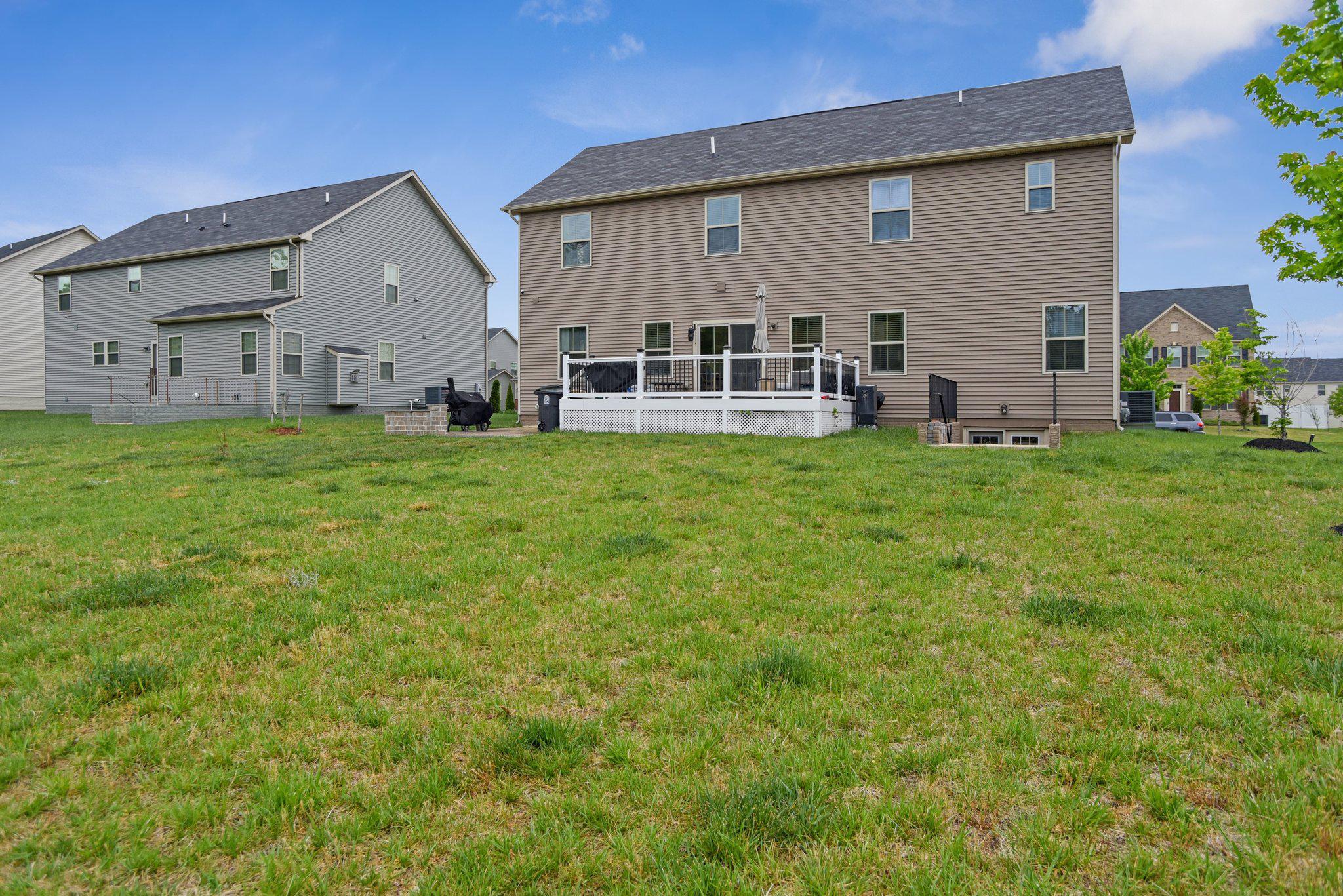 3917 Emory Ridge Road Brandywine, MD 20613 - Photo 57 of 60 Large flat yard that backs to pond/wooded area