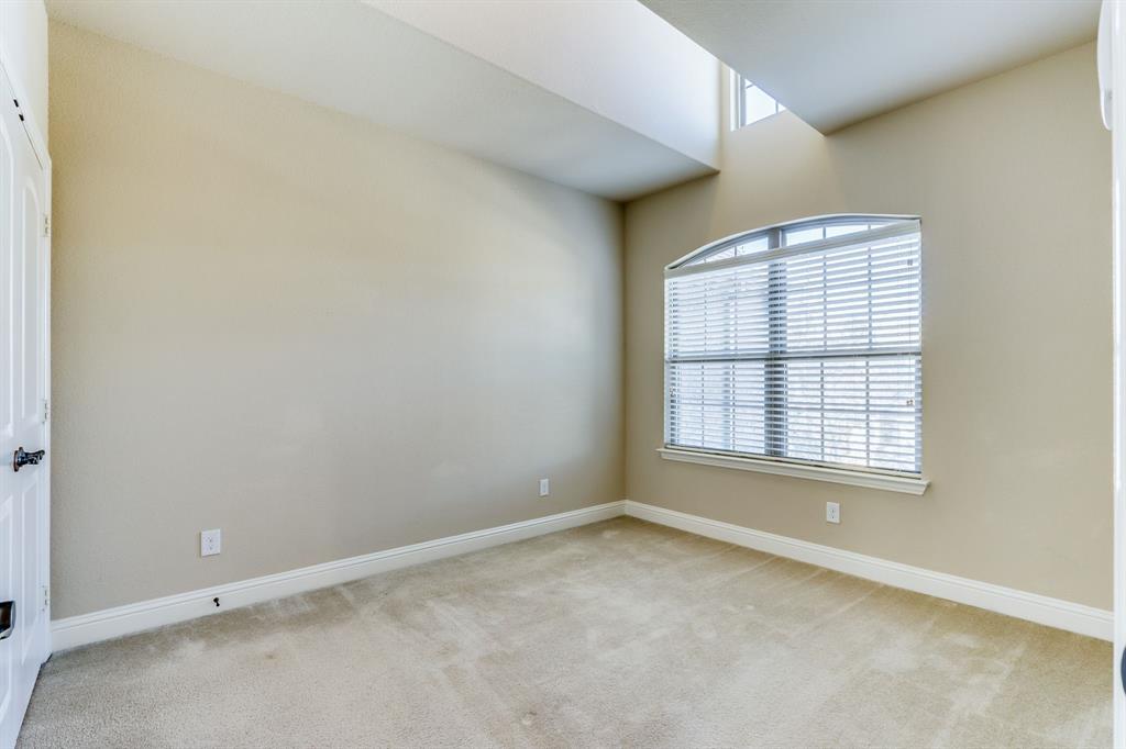 4672 Cecile Road Plano, TX 75024 - Photo 25 of 31 Spare room featuring light colored carpet and baseboards