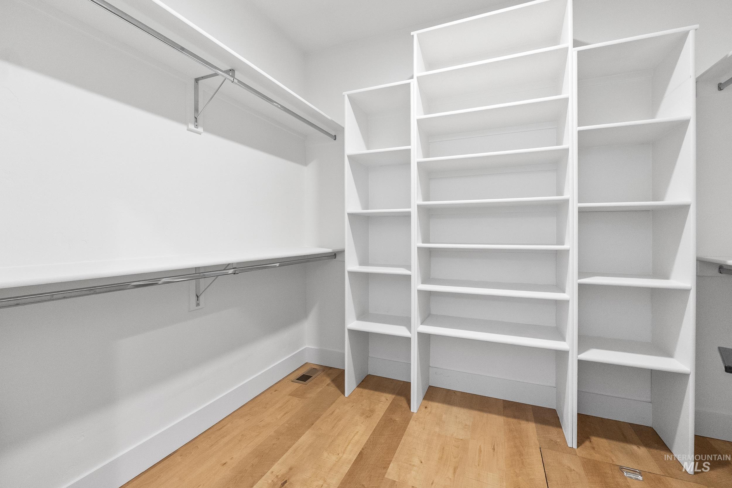 4320 South Selatir Way Meridian, ID 83642 - Photo 27 of 44 Walk in closet with light wood-type flooring