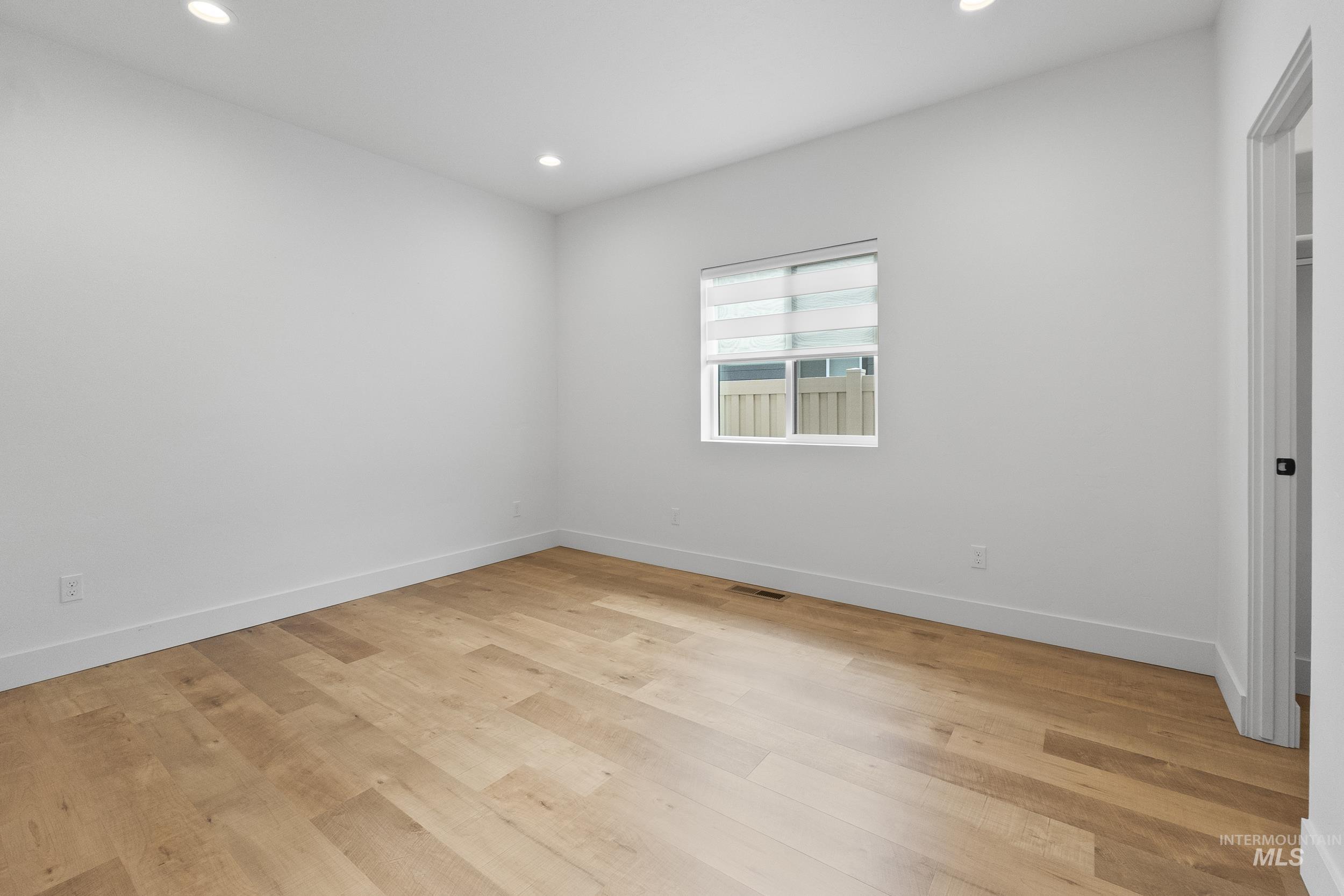4320 South Selatir Way Meridian, ID 83642 - Photo 36 of 44 Unfurnished bedroom featuring recessed lighting and light wood-style floors