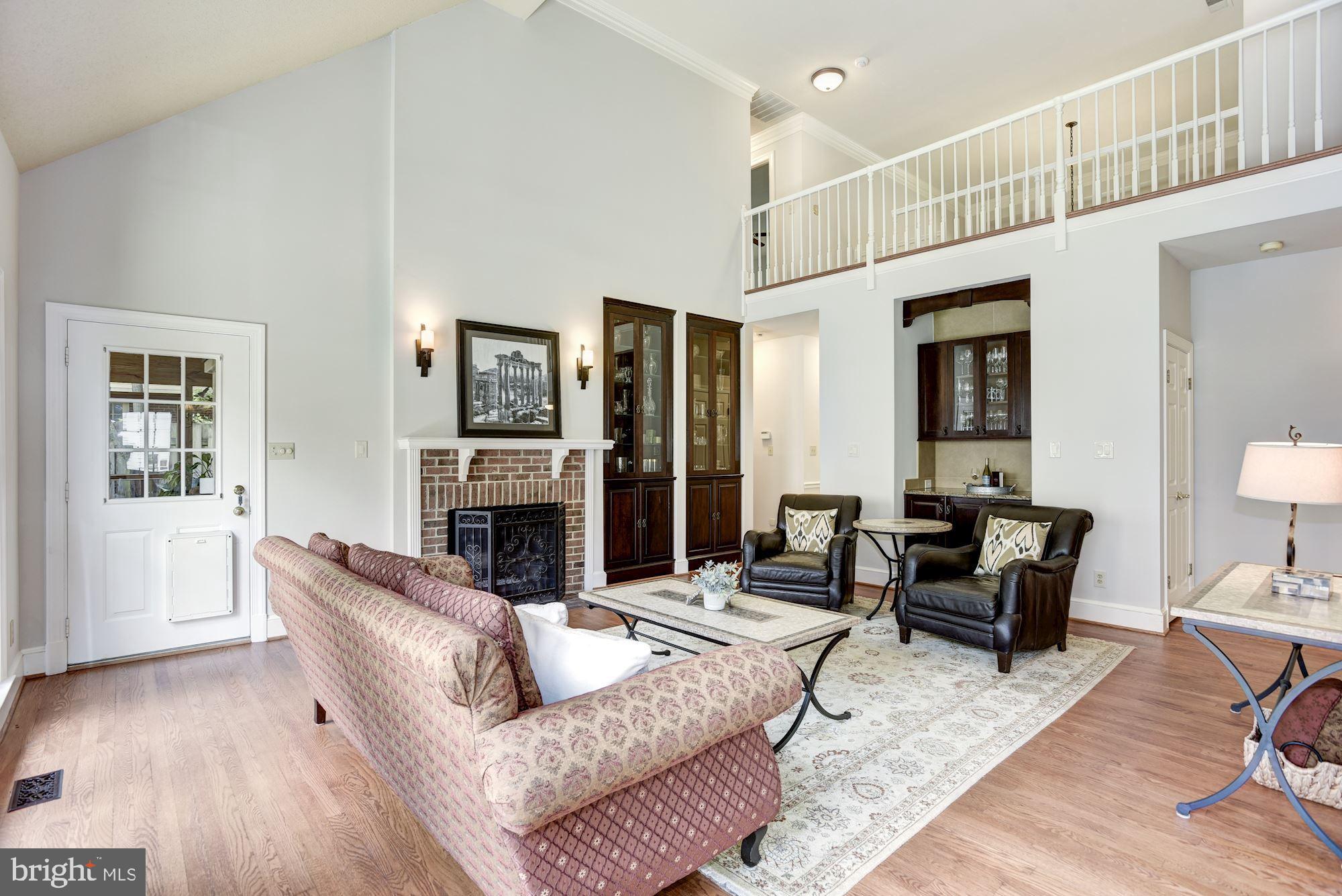 3609 North Rockingham Street Arlington, VA 22213 - Photo 4 of 49 Family Room with Fireplace