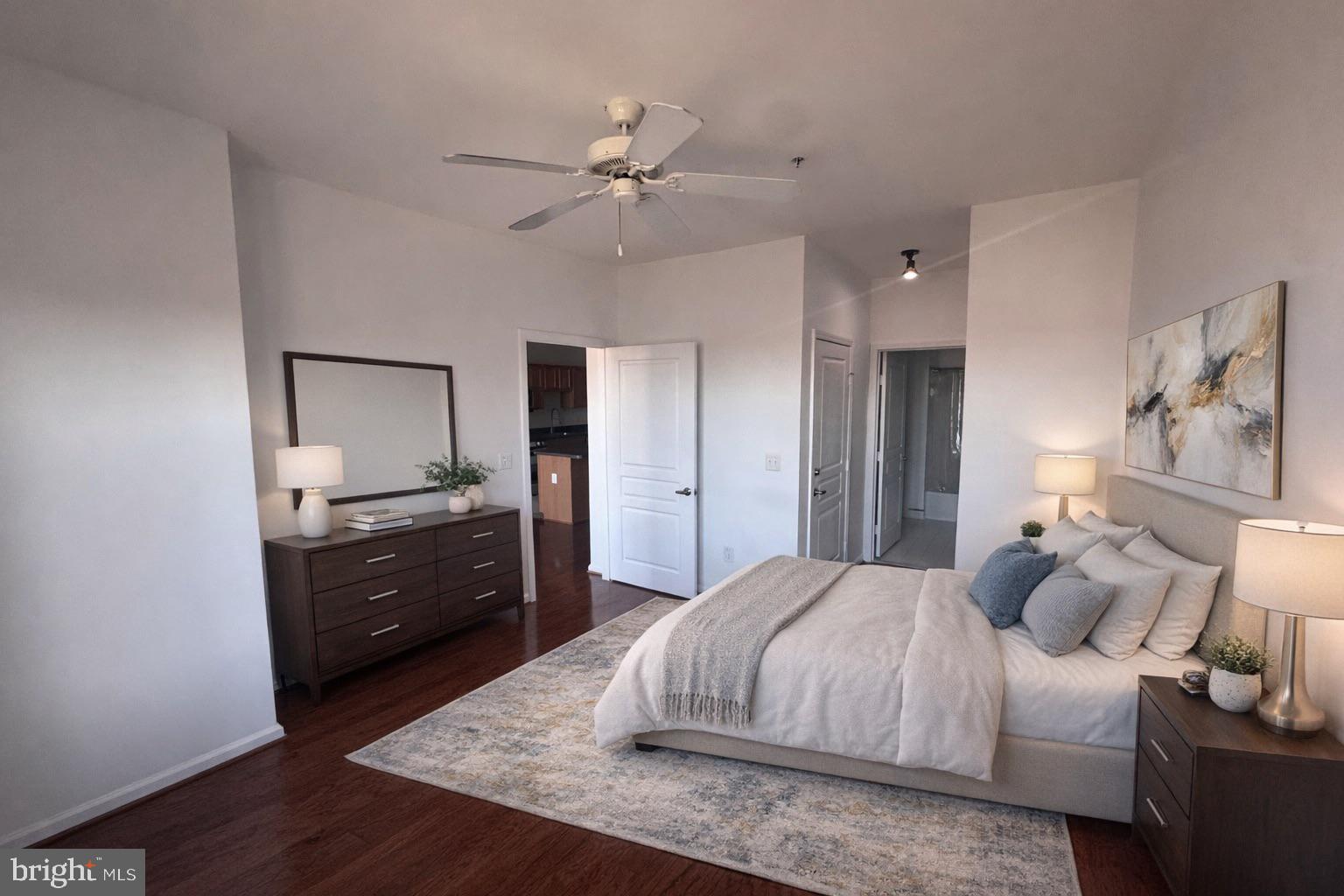 12000 Market Street, Unit 361 Reston, VA 20190 - Photo 34 of 50 Virtually Staged Bedroom