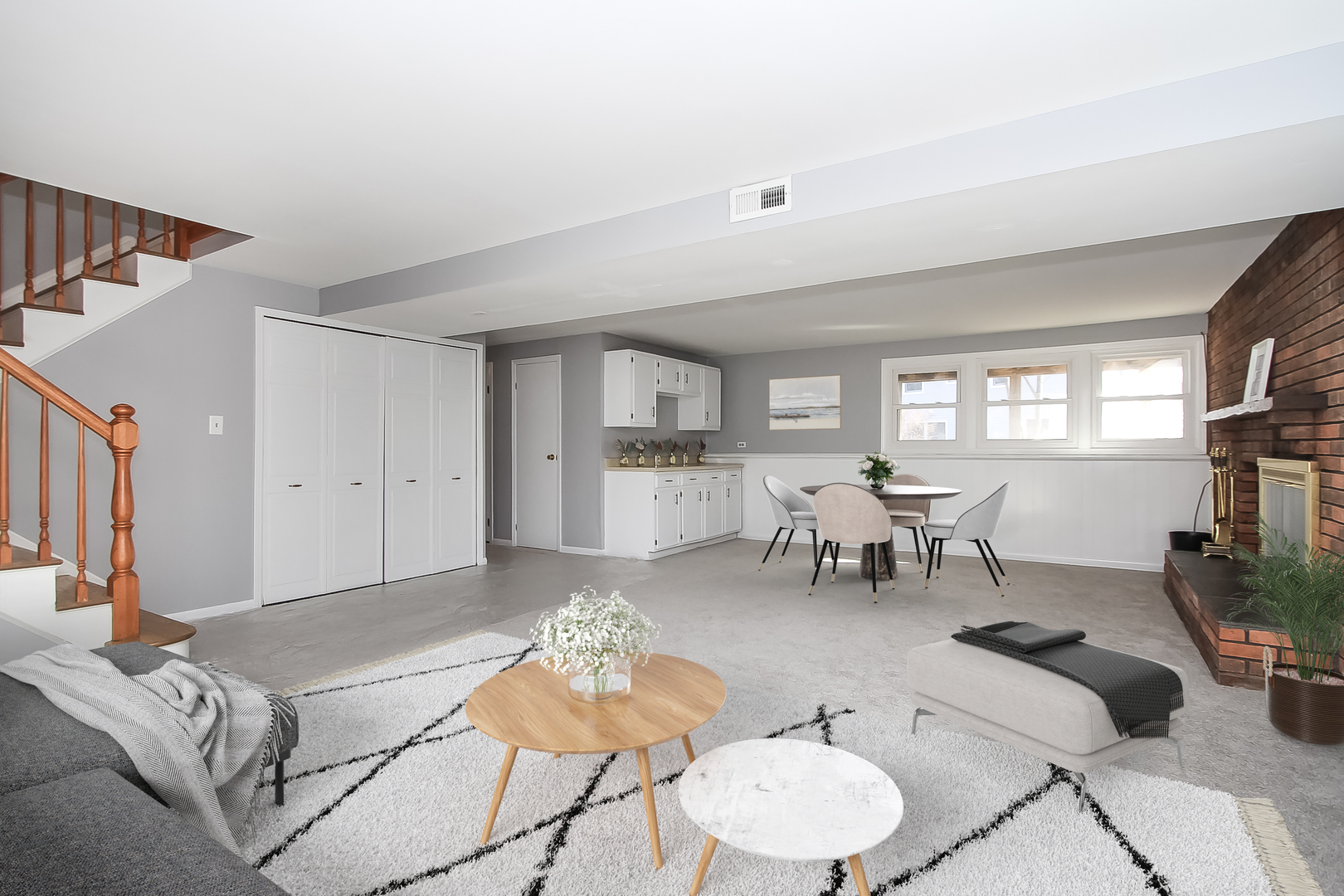 993 Bernard Drive Buffalo Grove, IL 60089 - Photo 21 of 29 a living room with furniture and wooden floor