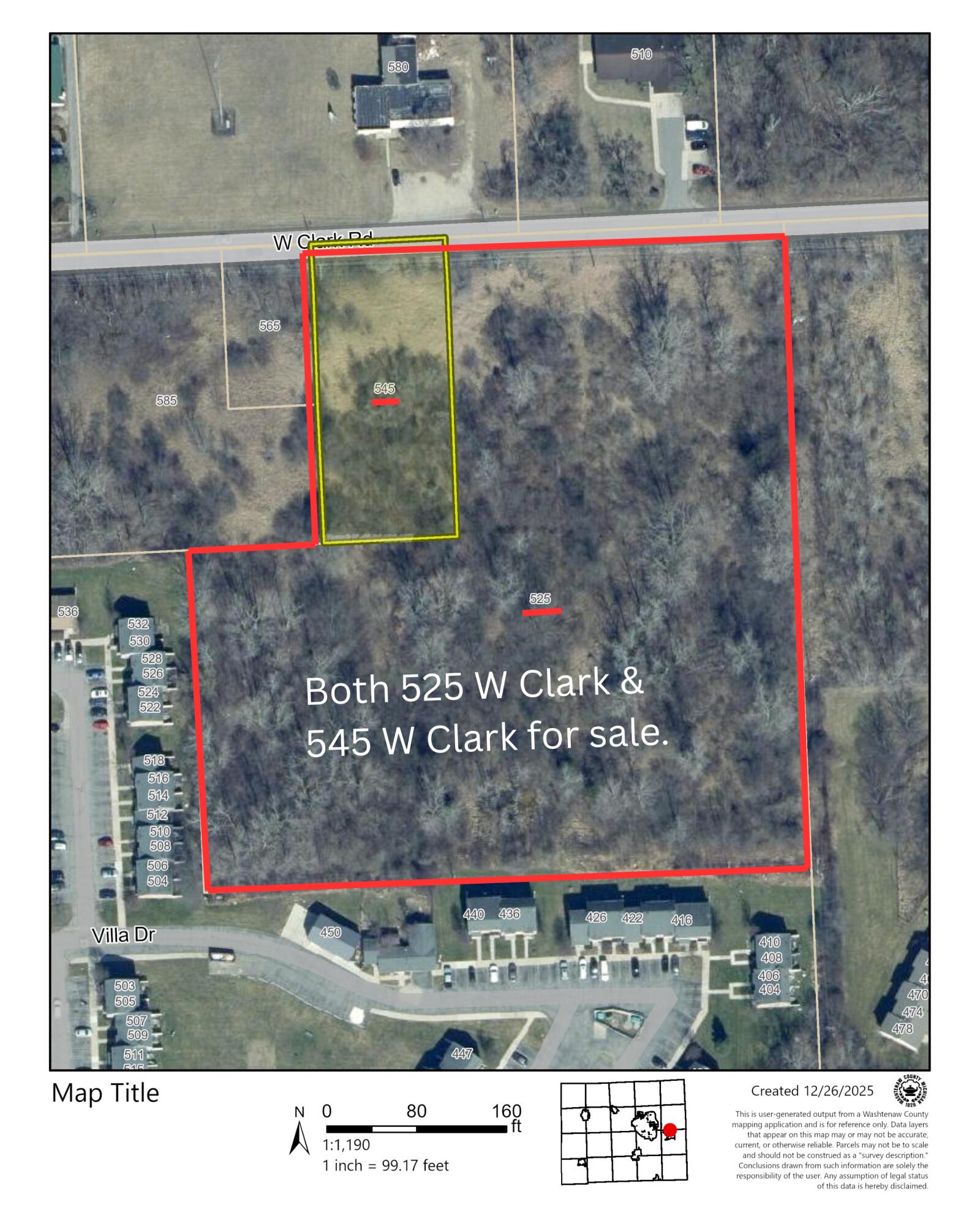 525 West Clark Road Ypsilanti, MI 48198 - Photo 4 of 21 Both 525 W Clark & 545 W Clark are for s